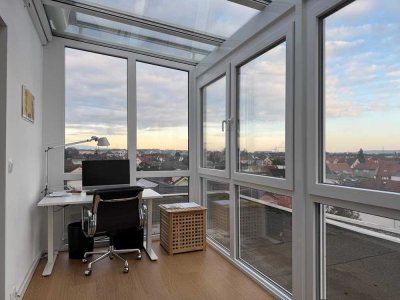 Lichtdurchflutete Penthouse-Wohnung zentral in Bad Vilbel