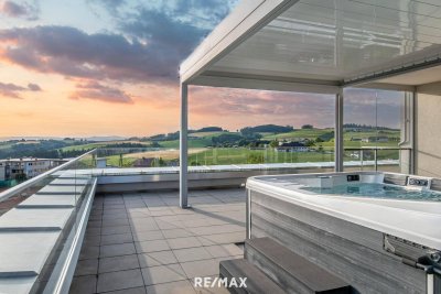 ***Erstbezug*** Penthouse Feeling mit großer Dachterrasse und vielen Extras