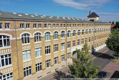 schöne Loft-Wohnung mit Balkon und kleinen Gartenanteil