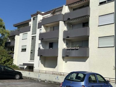 Schöne 3-Zimmer-Wohnung mit Einbauküche, Balkon und Stellplatz  ins Herzen Walldorfs