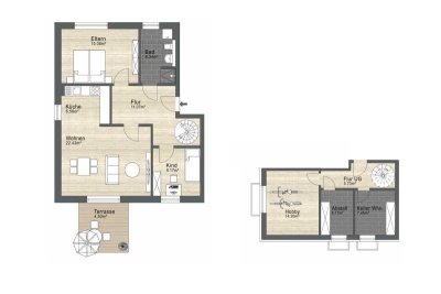 Ihr neues Leben beginnt hier: Traumhafte Neubauwohnung mit Garten als KfW40-QNG