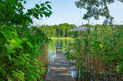 36.300 qm am Wandlitzsee mit zwei Einfamilienhäuser und weiteren Ferienhäuser