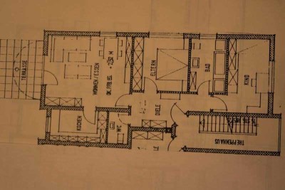 Ansprechende und gepflegte 3-Zimmer-Hochparterre-Wohnung mit Balkon in Bad Bergzabern