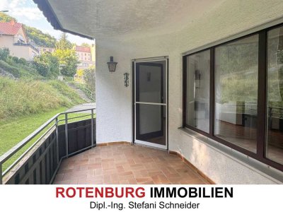 3-Zimmer-Wohnung mit Balkon im EG-Hochparterre zentral in Rotenburg