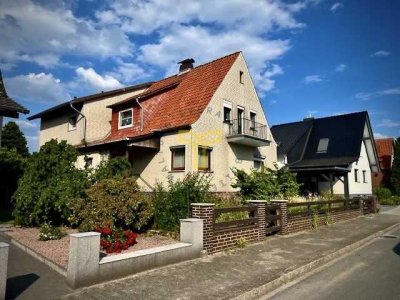 "Großzügiges, freistehendes Haus in Wesendorf in Feldrandlage, als Ein-o. Zweifamilienhaus nutzbar"