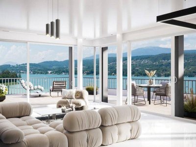 Luxuriöses Seeblick-Penthouse am Wörthersee