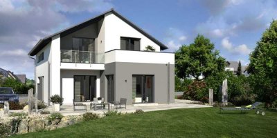 Modernes Familienhaus mit zeitlosem Design