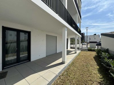 Exklusive Gartenwohnung mit 3 Zimmern, Terrasse und einem TG-Stellplatz