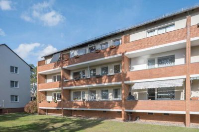 Sanierte 2-Zimmer-Wohnung mit großem Balkon!