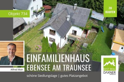 Einfamilienhaus mit Sanierungsbedarf in Ebensee am Traunsee