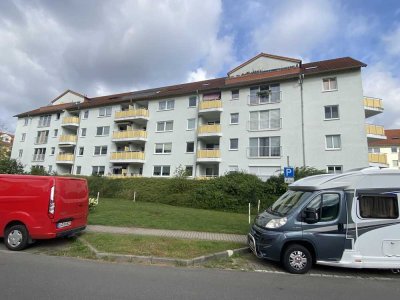 Vermietet -1,5- Zimmerwohnung mit 50 qm und TG- Platz