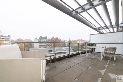 NEUBAU- FERTIGGESTELLTES PROJEKT- KEIN RISIKO !Moderne 2 Zimmer - Wohnung mit Loggia &amp; Terrasse bei der alten Donau!