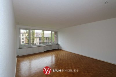 Lichtdurchflutete 3-Zimmer-Wohnung mit zwei Balkonen und Blick ins Grüne!