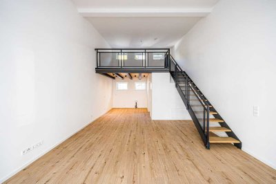 Modern ausgestattete, loftartige Wohnung mit Privateingang im Leipziger Zentrum