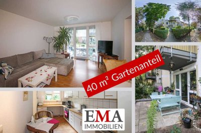 Mein neues Nest: barrierefreie Wohnung mit Garten und Tiefgaragenplatz