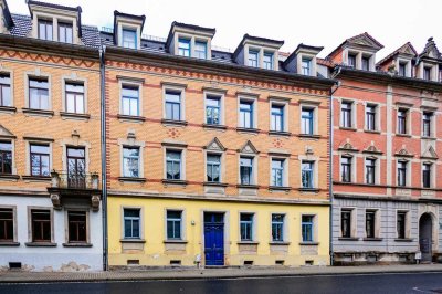 Frisch renoviert und neuer Designboden im Altbau in zentrumsnaher Lage von Radeberg.