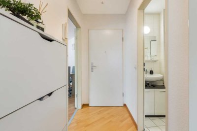 44m²  Wohnung mit zwei Balkonen und Stellplatz in Düsseldorf-Urdenbach