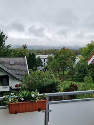 Maisonettewohnung mit mit großem Balkon und tollem Blick zum Wiehengebirge