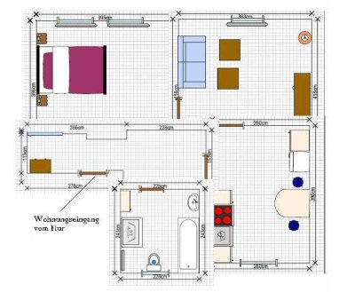 Sonnige Dachgeschosswohnung ab 01.06.2025, evtl. früher zu vermieten.