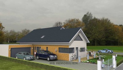 Bungalow in Bedburg inkl. Grundstück, Fußbodenheizung, freie Planung, schlüsselfertig.