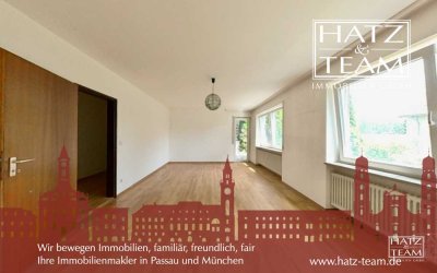 Renovierungsbedürftige, großzügige 2-Zimmer-Wohnung mit Südterrasse in Hacklberg, Passau!