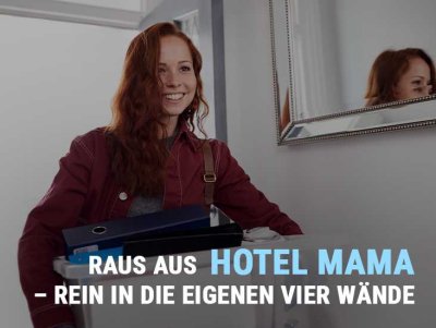 Neu in Bernburg, zwei Zimmer Wohnung mit Balkon und Tageslichtbad!