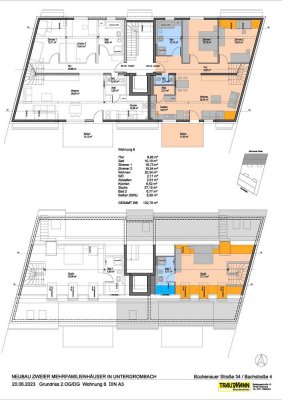 Attraktiv und Exklusiv - Maisonette mit separatem "Eltern-Studio" (Schlafzimmer und eigenes Bad)