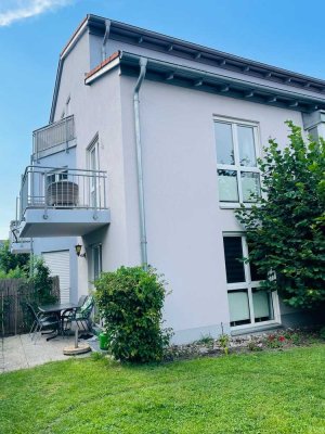 **Idyllische Wohnung mit Garten und Terrasse**In ruhiger Wohnanlage**