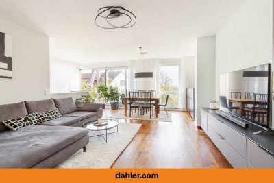 Helle Drei-Zimmer-Wohnung mit Blick ins Grüne