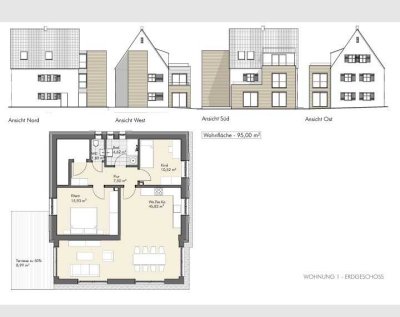 Schwabach 3-Zimmer Erstbezug nach Komplettumbau