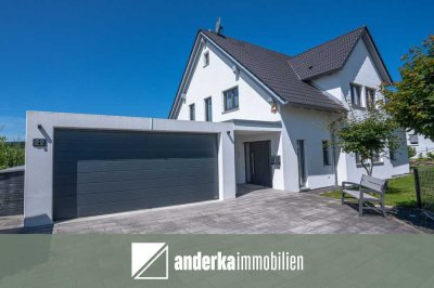 Familienidylle pur: Traumhaus in grüner Umgebung mit KFW 40+ Energiestandard.