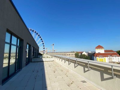 * Sonnige Wohnung mit großer Dachterrasse und außergewöhnlichem Blick - ID 4509 *