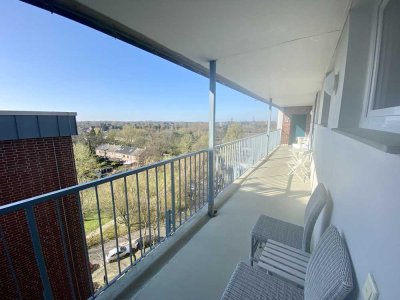 Apartment mit EBK und Penthouse-Aussicht