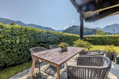 Freizeitwohnsitz – Charmantes Garten-Apartment in Aurach