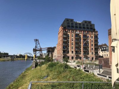 Einzigartiges Loft mit Wasserblick in Mannheim, Innenstadt / Jungbusch