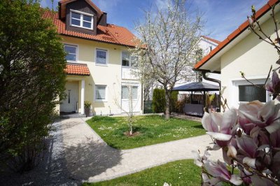 Haus in Haus - Maisonette-Wohnung mit Gartenanteil und Balkon