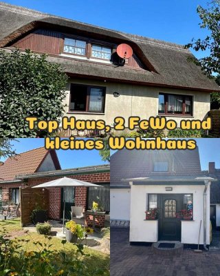 Top Gelegenheit - Wohnen in zwei Häusern + separates Vermieten von FW in Ückeritz auf Usedom