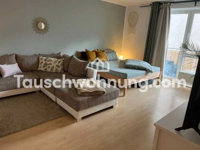 Tauschwohnung: Ruhige 1.5 Zimmer Wohnung mit großer Wohnküche