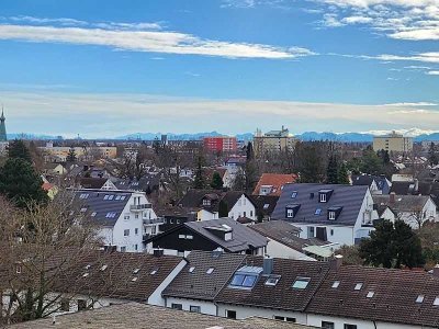 Ihr neues Zuhause mit Alpenblick: 4-Zi.-Whg. im 7. OG - Loggia in Südausrichtung - M.-Aubing