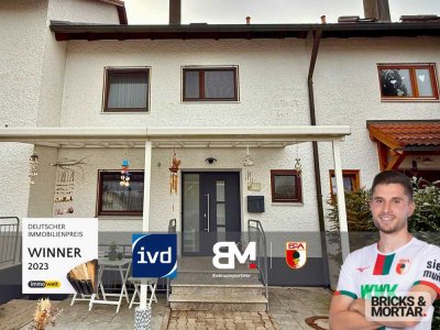 Gepflegtes Reihenhaus in Top-Lage von Krumbach – Familienfreundlich mit Garten & Garage!