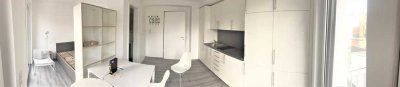 Möbliertes Apartment mit Balkon in Aachen-Centrum - Pauschalmiete
