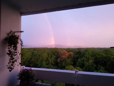 Helle 3-Raum-Wohnung mit traumhaftem Ausblick nahe Freiburg