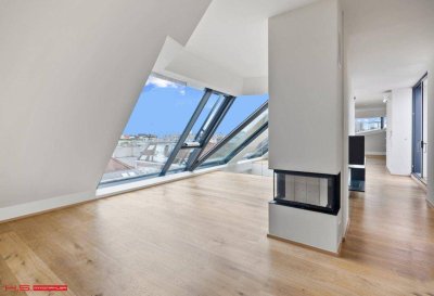 GENIALES DESIGN - ULTIMATIVES PENTHOUSE - 3 TERRASSEN - 215m² WFL - WIENBLICK mit SÜD- WESTAUSRICHTUNG - OPTIONAL 2 STELLPLÄTZE -