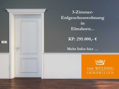 3-Zimmer-Erdgeschosswohnung in Elmshorn...