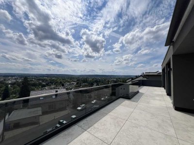 Traumhaftes Penthouse mit Blick über das Rheintal