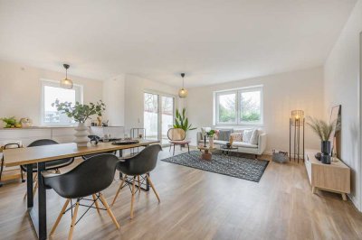 Kapitalanlage - Attraktive Neubauwohnung mit Süd-Balkon und Tiefgaragenstellplatz