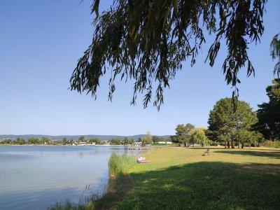 herrlich grün, ruhig, sonnig, großzügig