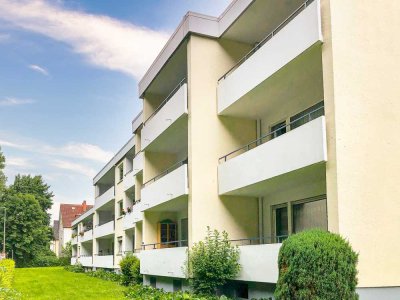 Helle Wohnung mit Sonnenbalkon - Renovierungszuschuss erhalten - im 2.OG in Bielefeld Großdornberg