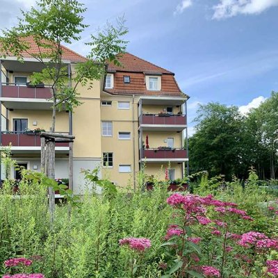 Sanierte 5-Raum-Wohnung (Maisonette) in Geras Stadtmitte mit Wanne, Dusche u. Balkon