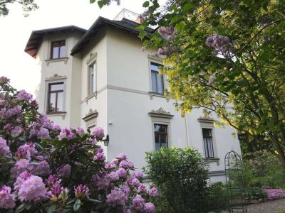 Bezaubernde Denkmalschutz-Villa auf wunderschönem Grundstück in Radebeul/Kötzschenbroda